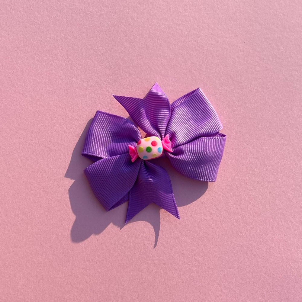 Small Hair Bows for Kids - Candy Hair Bows - Mix & Match Hair Bows - Picture 2 of 14
